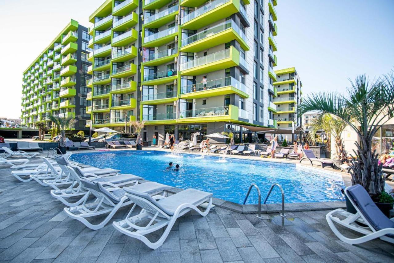 Apartament Katrina - Alezzi Beach - Sea View Navodari Luaran gambar